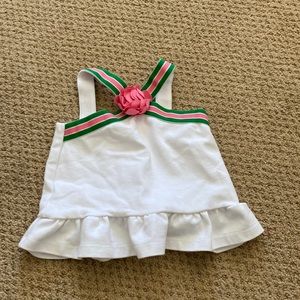 Janie and Jack : Baby girl halter tank top